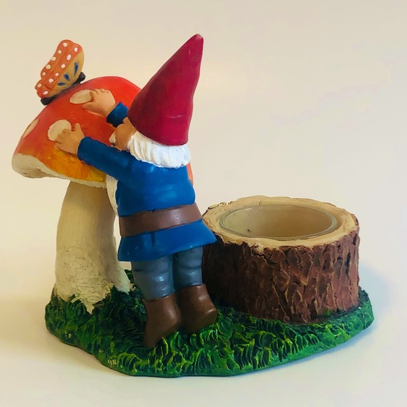 Yankee Candle Gnome Tea Light Holders, Set of 2 - Picture 2 of 7